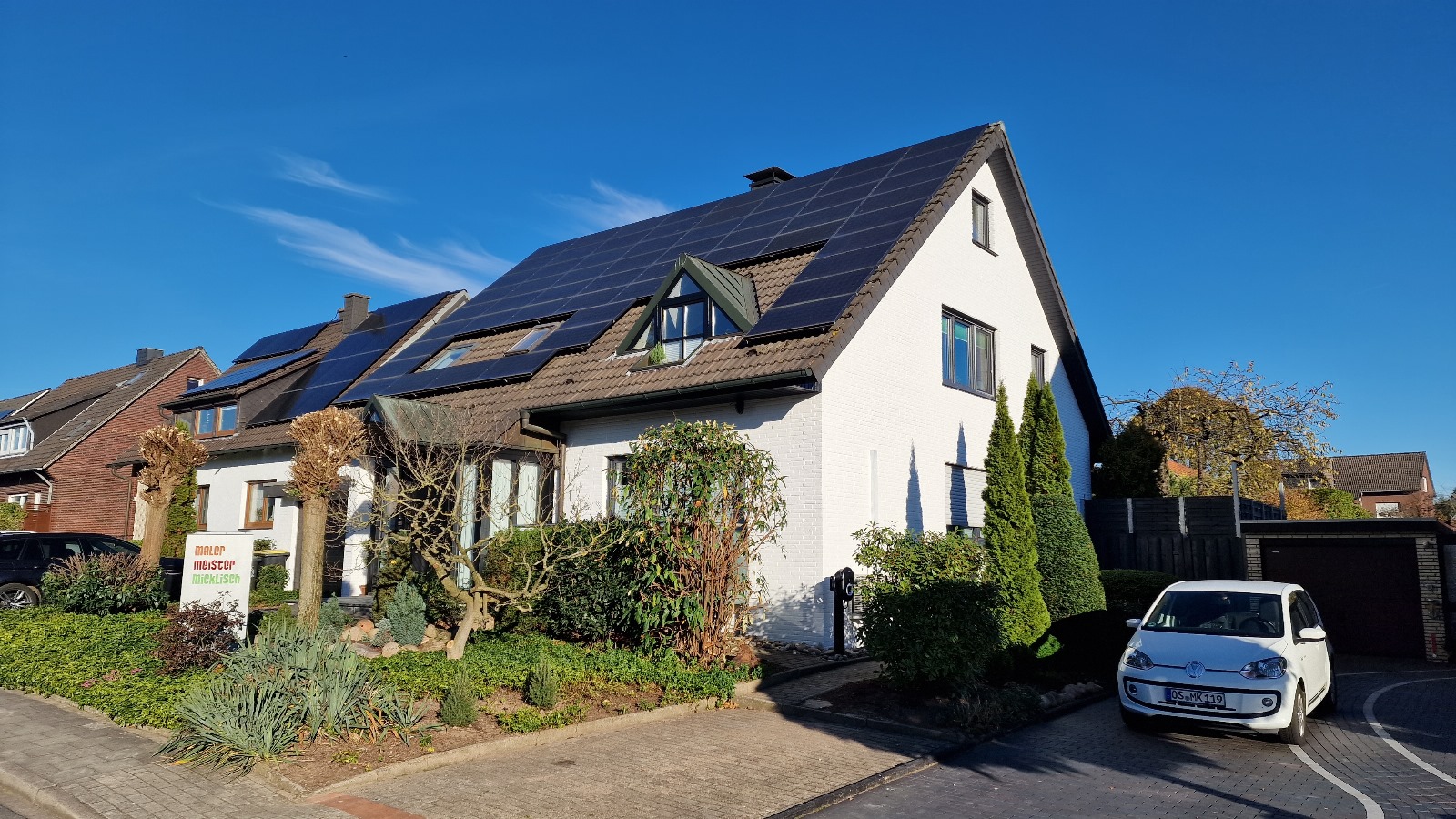 Nachher - Renoviertes Haus
